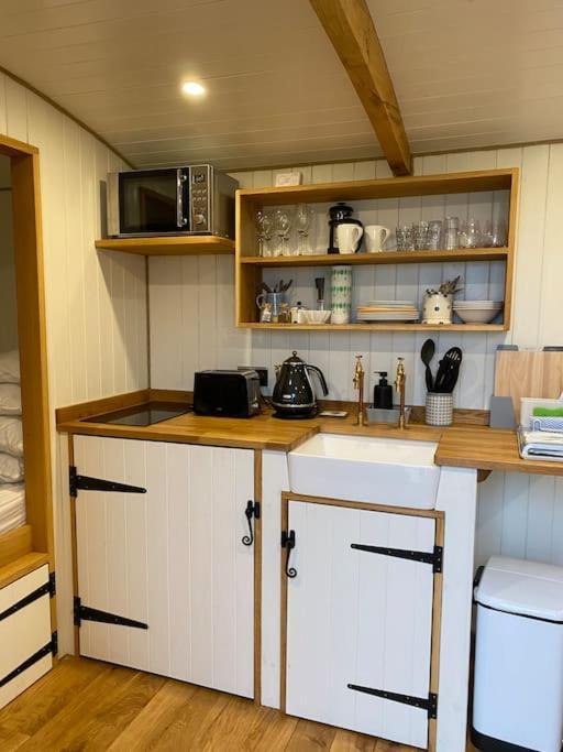The Hereford Hut, Charming 1 Bedroom Shepherds Hut Callow المظهر الخارجي الصورة